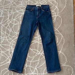 Reformation jeans, 25